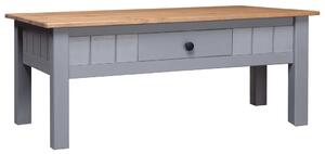 Coffee Table Grey 100x60x45 cm Solid Pine Wood Panama Range