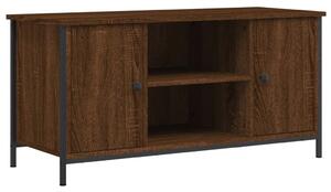 TV Cabinet Brown Oak 100x40x50 cm Engineered Wood