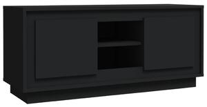 TV Cabinet Black 102x35x45 cm Engineered Wood