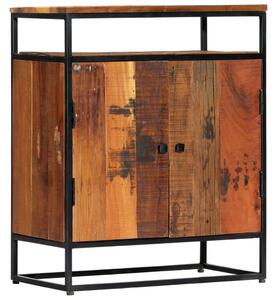 Side Cabinet 60x35x76 cm Solid Reclaimed Wood and Steel