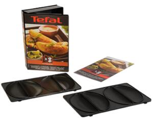 Tefal Snack Collection crepe plate for sandwich grill Black