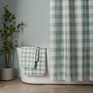 Country Gingham Shower Curtain