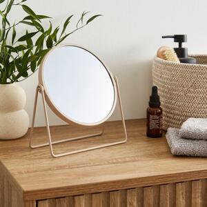 Freestanding Round Dressing Table Mirror