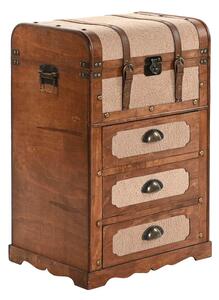 Chest of drawers Home ESPRIT Brown Beige Alpino 45 x 35 x 71,5 cm