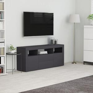 TV Cabinet Grey 120x30x50 cm Engineered Wood
