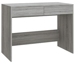 Desk Grey Sonoma 101x50x76.5 cm Engineered Wood