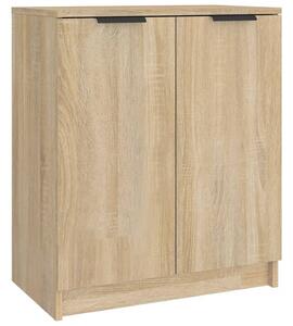 Shoe Cabinet Sonoma Oak 59x35x70 cm Engineered Wood