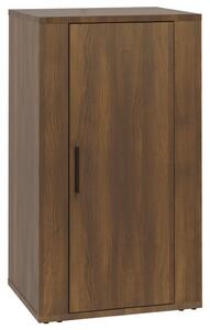 Sideboard Brown Oak 40x33x70 cm Engineered Wood