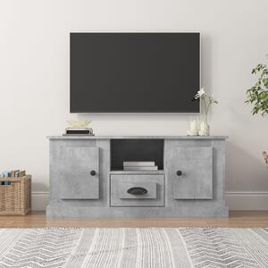 TV Cabinet Concrete Grey 100x35.5x45 cm Engineered Wood