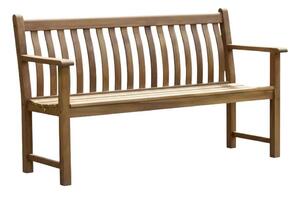 Onda Outdoor Wooden Seating Bench in Natural