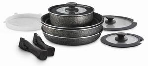 Tower Freedom 13 Piece Black Diamond Cookware Set