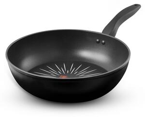 Tower Smart Start Forged 28cm Wok Black