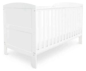 Ickle Bubba Coleby Classic Cot Bed White - Without Mattress