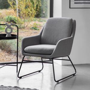 Floris Fabric Chair Grey