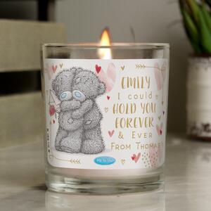 Personalised Me To You Hold You Forever Scented Jar Candle MultiColoured