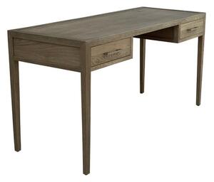 Chaucer Desk Weathered Oak, Desk - Andrew Martin