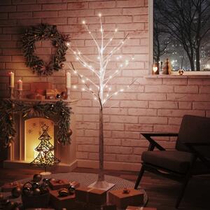 LED White Birch Tree Warm White 96 LEDs 180 cm