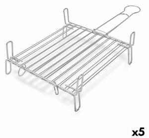 Grill Double 30 x 30 cm Zinc-plated steel (5 Units)