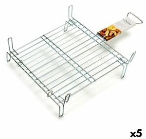 Grill Double 40 x 40 cm Zinc-plated steel (5 Units)