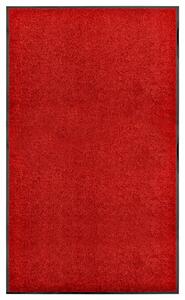 Doormat Washable Red 90x150 cm