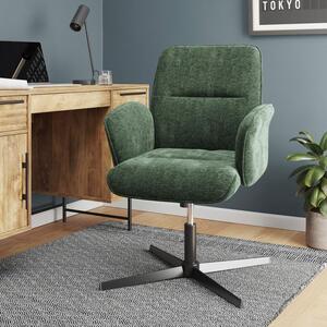 Hazelton Olive Chenille Office Chair