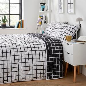 Check 10.5 tog Coverless Duvet and Pillow Set
