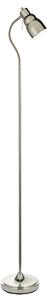 Kama Floor Task Light in Bright Nickel