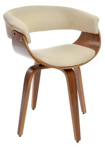 Dining Chair DKD Home Decor Brown Cream 61 x 46 x 78 cm