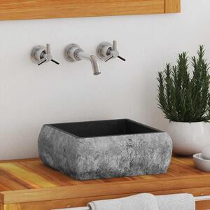 Sink Black 30x30x13 cm Marble