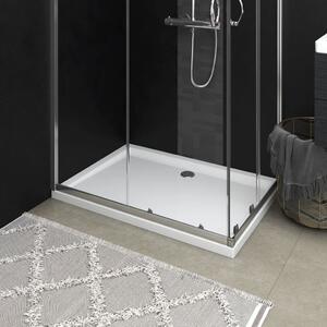 Rectangular ABS Shower Base Tray White 80x110 cm