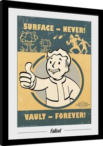 Framed poster Fallout - Vault Forever