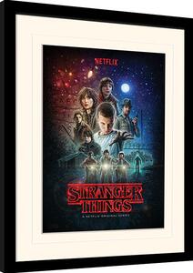 Framed poster Stranger Things - One Sheet