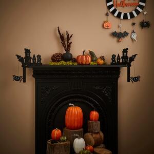 Set of 2 Halloween Mantle Piece Decoration