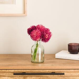 Artificial Burgundy Chrysanthemum Bouquet