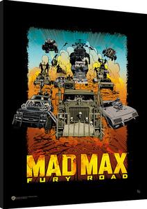 Framed poster Mad Max: Fury Road - Warner 100th