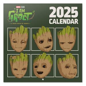 Calendar 2025 Marvel - I Am Groot