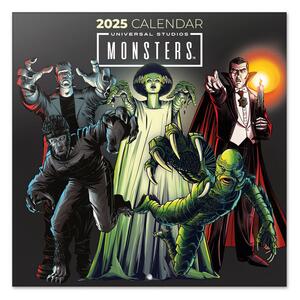 Calendar 2025 Universal Monsters