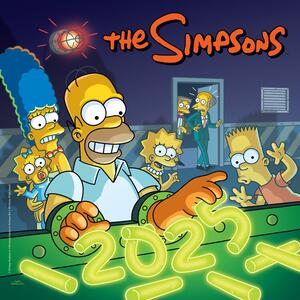 Calendar 2025 The Simpsons