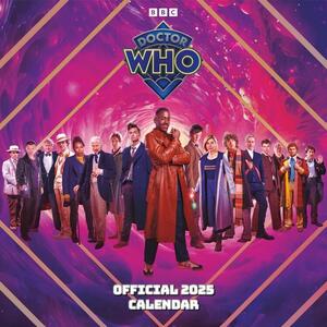 Calendar 2025 Doctor Who Classic Edition