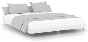 Bed Frame White 160x200 cm Engineered Wood