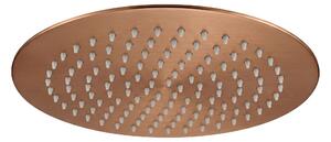Round rain shower REA JS-P014BRG 25cm Brush Copper