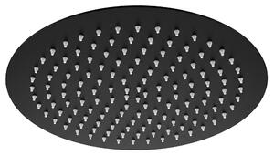 Round rain shower REA JS-P014B 30cm Black