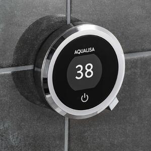 Aqualisa Quartz Touch Concealed Digital Shower & Wall Head Kit for Combi Boilers