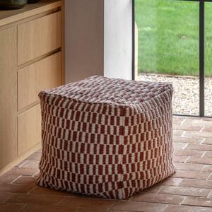 Rauma 50cm Pouffe Nutmeg