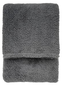 Teddy 130cm x 180cm Fleece Throw Charcoal