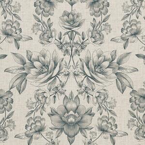 Prestigious Textiles Makassar Printed Fabric Slate