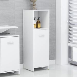 Sayreville Wooden Bathroom Cabinet With 1 Door - White