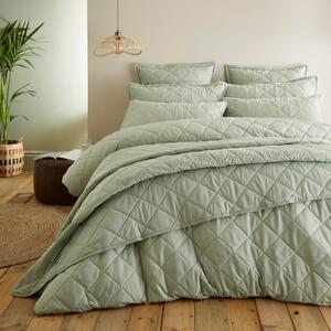 Helston Duvet Cover & Pillowcase Set Sage (Green)