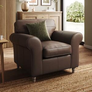 Flori Classic Leather Armchair