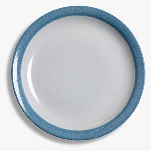 Rockfish Blue Stoneware Dinner Plate Blue